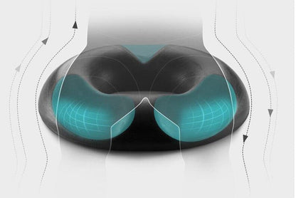 Haven Donut Pillow - Memory Foam Coccyx Cushion for Tailbone Pain Relief