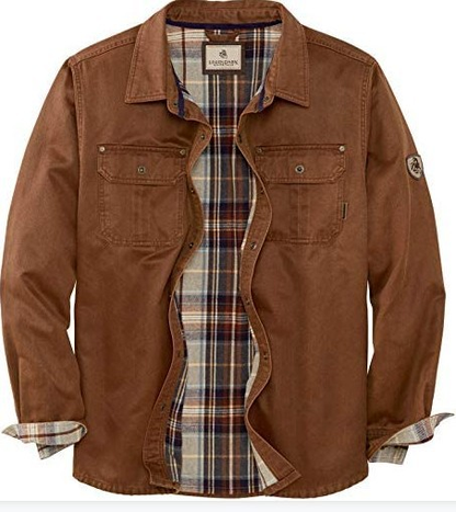 Waxed Canvas Work Jacket for Men – Water-Resistant Outdoor Coat for Fall, Winter & Spring