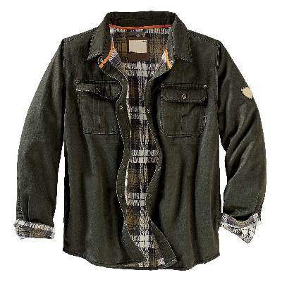 Waxed Canvas Work Jacket for Men – Water-Resistant Outdoor Coat for Fall, Winter & Spring