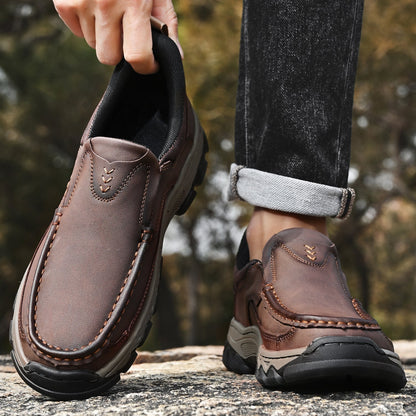 Men's Arch Support Loafers for All-Day Comfort & Posture Alignment – Cushioned Sole, Non-Slip Tread, Breathable Upper – Perfect for Work