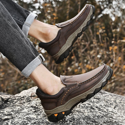 Men's Arch Support Loafers for All-Day Comfort & Posture Alignment – Cushioned Sole, Non-Slip Tread, Breathable Upper – Perfect for Work