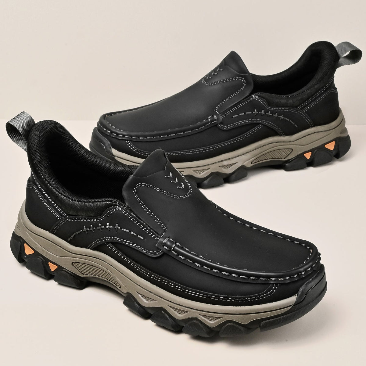 Men's Arch Support Loafers for All-Day Comfort & Posture Alignment – Cushioned Sole, Non-Slip Tread, Breathable Upper – Perfect for Work