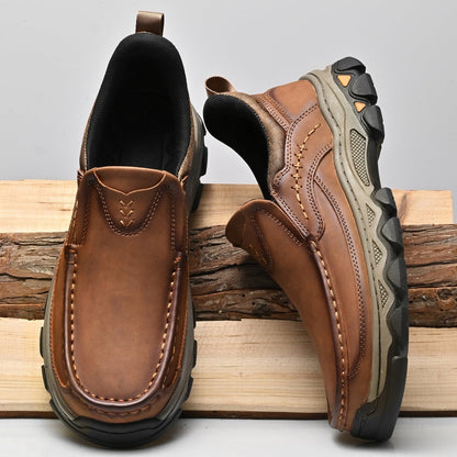 Men's Arch Support Loafers for All-Day Comfort & Posture Alignment – Cushioned Sole, Non-Slip Tread, Breathable Upper – Perfect for Work