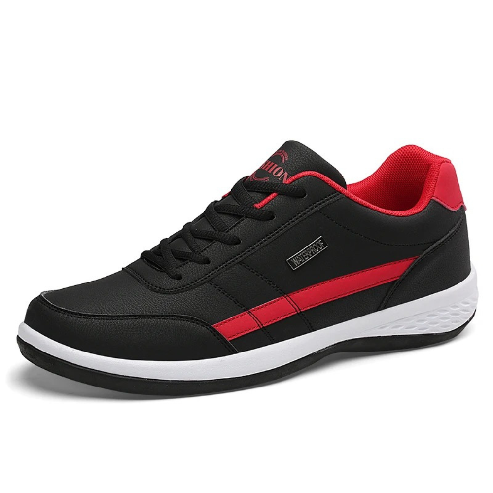 Supportive Arch Sneakers for Men – Breathable Lace-Up Walking Shoes with Anti-Slip Grip for Work, Casual Wear & Active Days