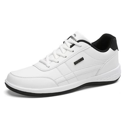 Supportive Arch Sneakers for Men – Breathable Lace-Up Walking Shoes with Anti-Slip Grip for Work, Casual Wear & Active Days
