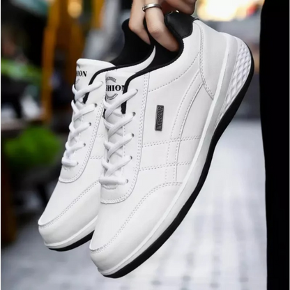 Athletic Walking Shoes for Men with Arch Support & Cushioned Insole for Plantar Fasciitis Relief, Breathable Casual Sneakers