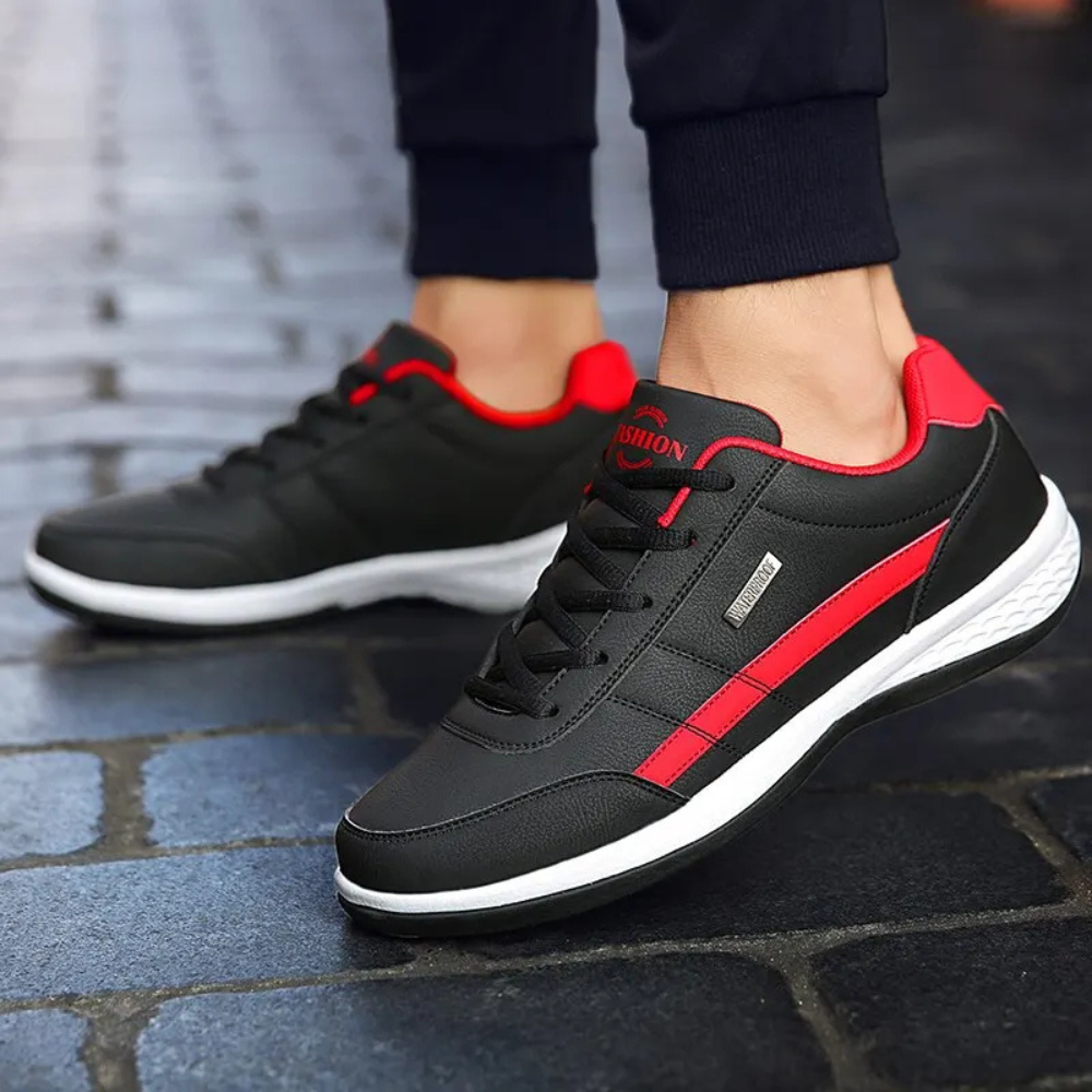 Athletic Walking Shoes for Men with Arch Support & Cushioned Insole for Plantar Fasciitis Relief, Breathable Casual Sneakers