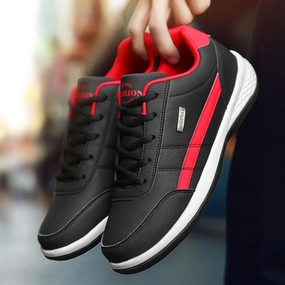 Athletic Walking Shoes for Men with Arch Support & Cushioned Insole for Plantar Fasciitis Relief, Breathable Casual Sneakers