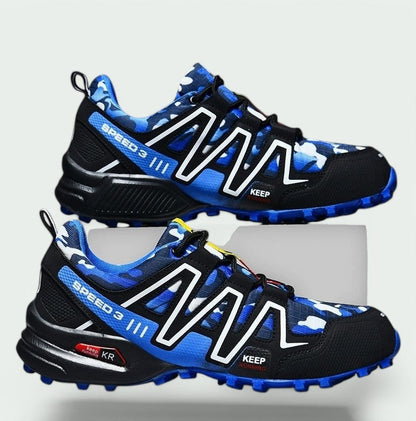 Waterproof Hiking Boots for Men & Women – All-Weather Trail Shoes with Ankle Support & Anti-Slip Sole