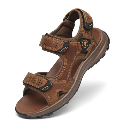 Men's Hiking Sandals with Anti-Slip Sole – Adjustable Straps, Open-Toe Design for Trail Walking & Summer Outdoor Adventures