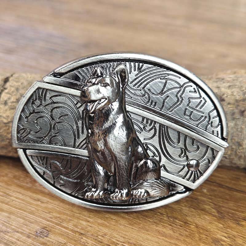 Western Engraved Zinc Alloy Accessory for 1.5 in Straps with Concealed Utility Tool for Men | Rodeo Ranch Rider Apparel