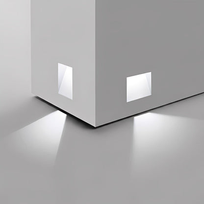 Applique LED encastrable pour escaliers et couloirs avec détecteur de mouvement – Veilleuse automatique extra-plate, 3W, boîtier en aluminium, faisceau 110° – Choo