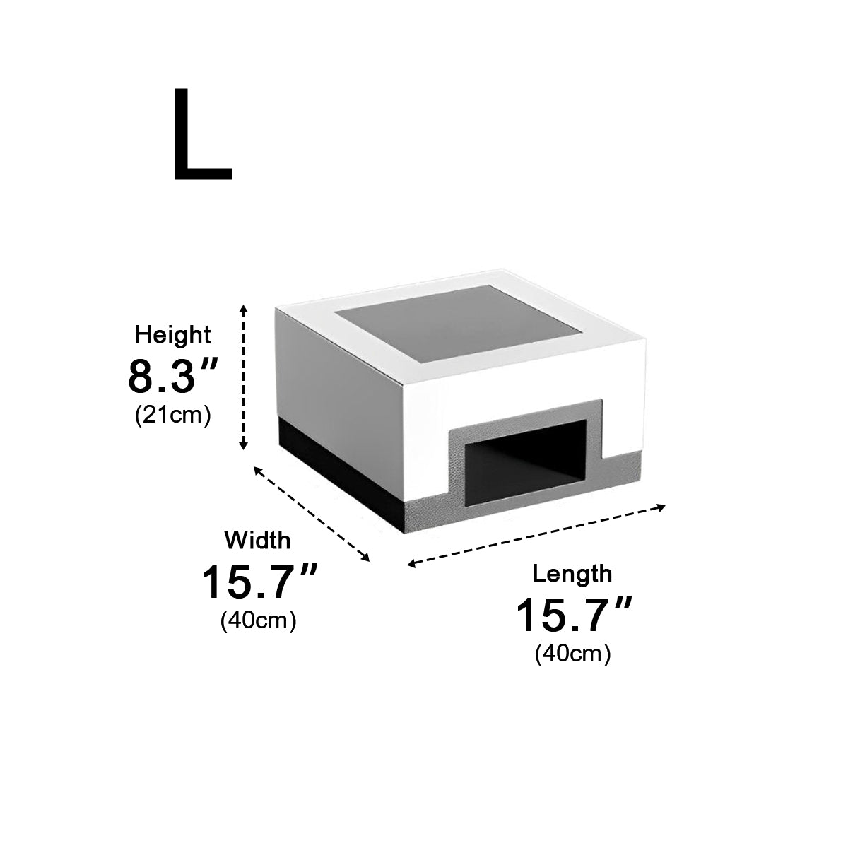 Square Solar LED Cap Light for Fence Posts, Driveways, and Pathways – Waterproof Stainless Steel Housing for Outdoor Yard Illumination