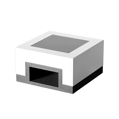 Square Solar LED Cap Light for Fence Posts, Driveways, and Pathways – Waterproof Stainless Steel Housing for Outdoor Yard Illumination