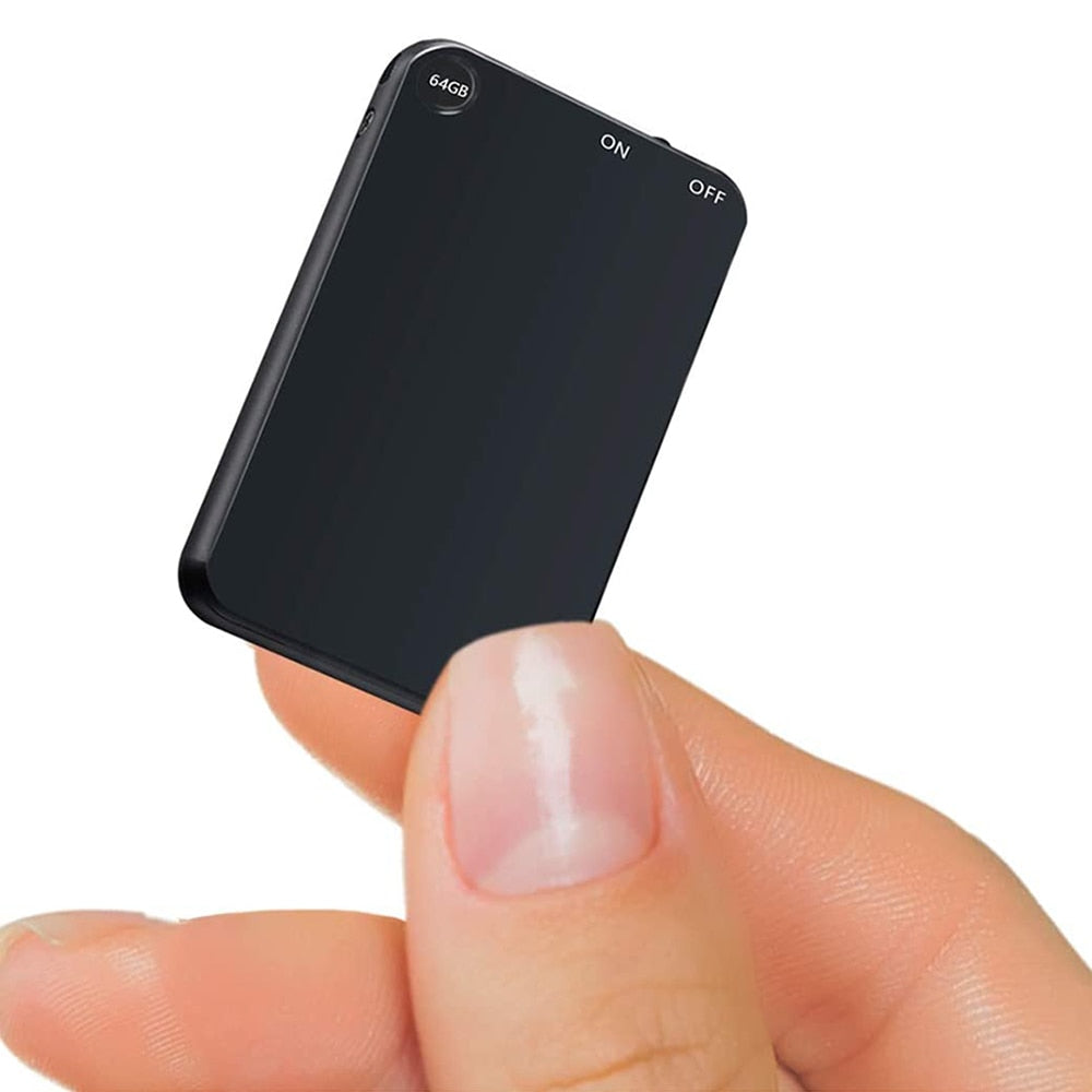 Compact Digital Recorder with Voice Activation – Portable Audio for Meetings, Interviews, Lectures