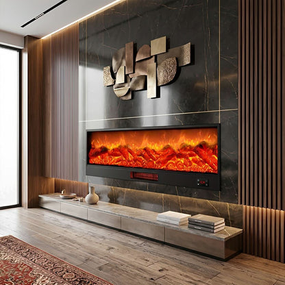 HEARTHRECESS – LED Fireplace Light for Cozy Heated Glow