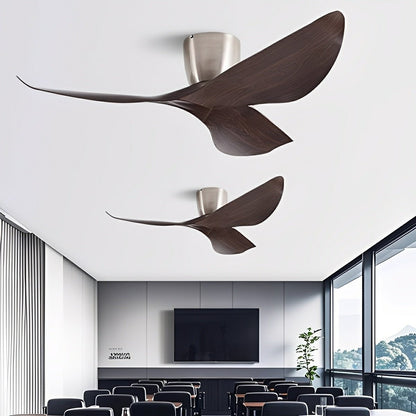 DC Motor Reversible Ceiling Fan 38 Inch 6 Variable Speeds Remote Quiet ABS Blade Room Circulator Year-Round Home Cooling Bedroom Dining Spac
