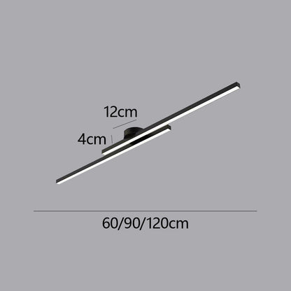 Semi-Flush LED Ceiling Light – Modern Aluminum Design, Dimmable & Color-Changing Options for Bedroom, Living Room & Kitchen