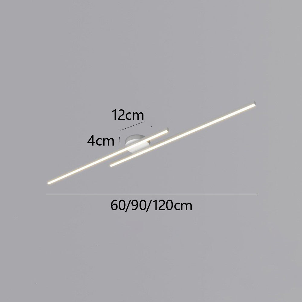 Semi-Flush LED Ceiling Light – Modern Aluminum Design, Dimmable & Color-Changing Options for Bedroom, Living Room & Kitchen