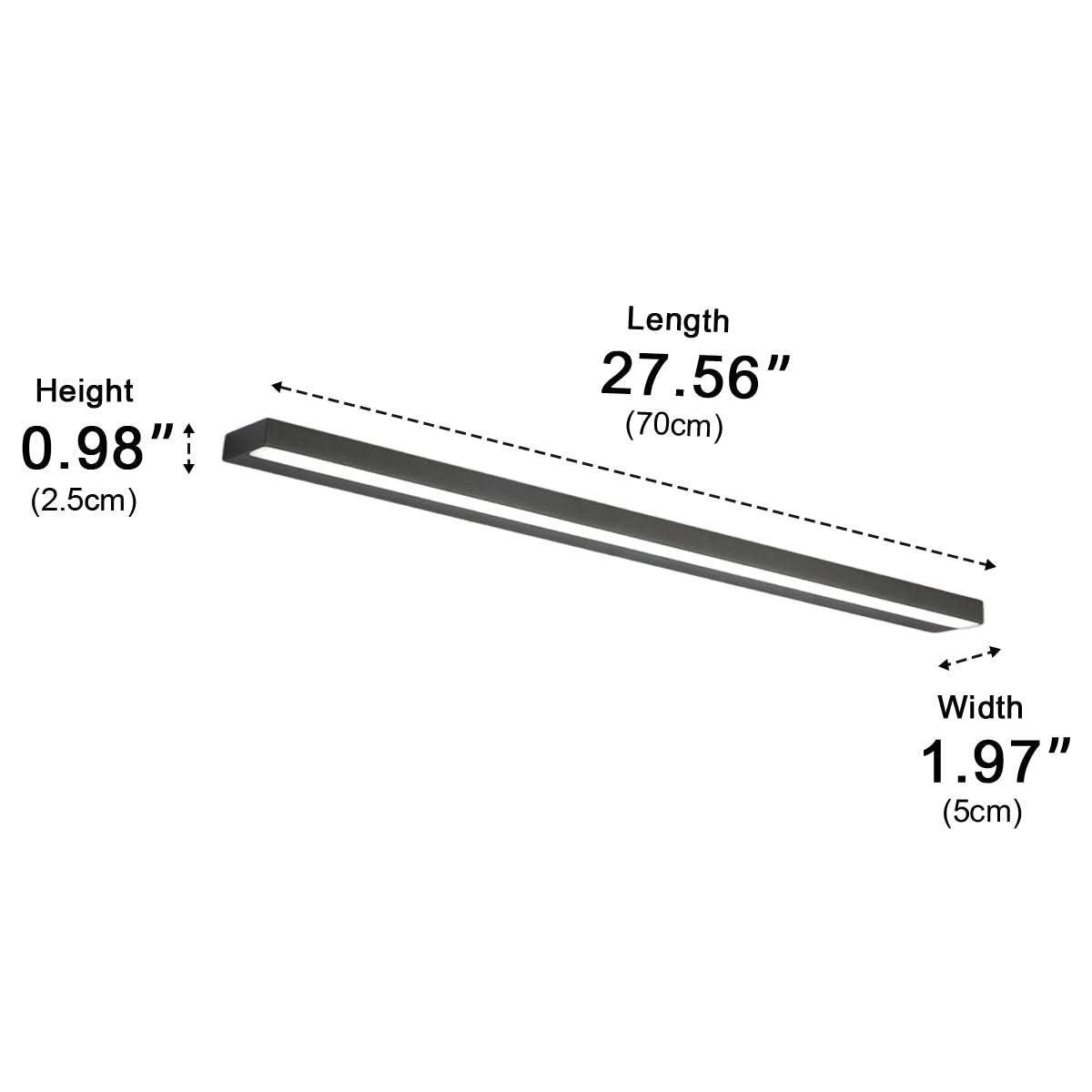 CLARILINE – Linear LED Sconce for Enhanced Mirror Illumination