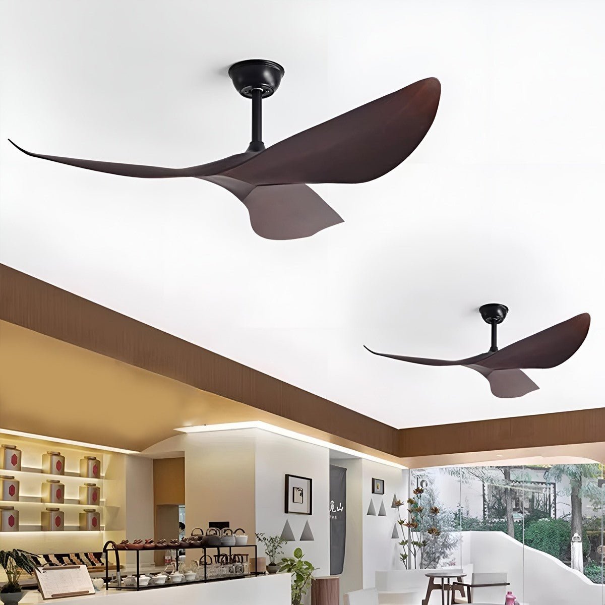 52-Inch Whisper-Quiet DC Motor Fan with Remote, Reversible Airflow & 6-Speed Control for Bedrooms and Open-Plan Living Spaces