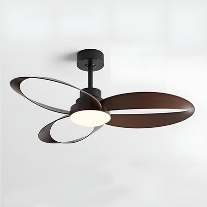 42 Inch Reversible Ceiling Fan with LED Light | 6-Speed Remote Control for Bedroom Living Room | Adjustable Color Temperature 3000K-6000K