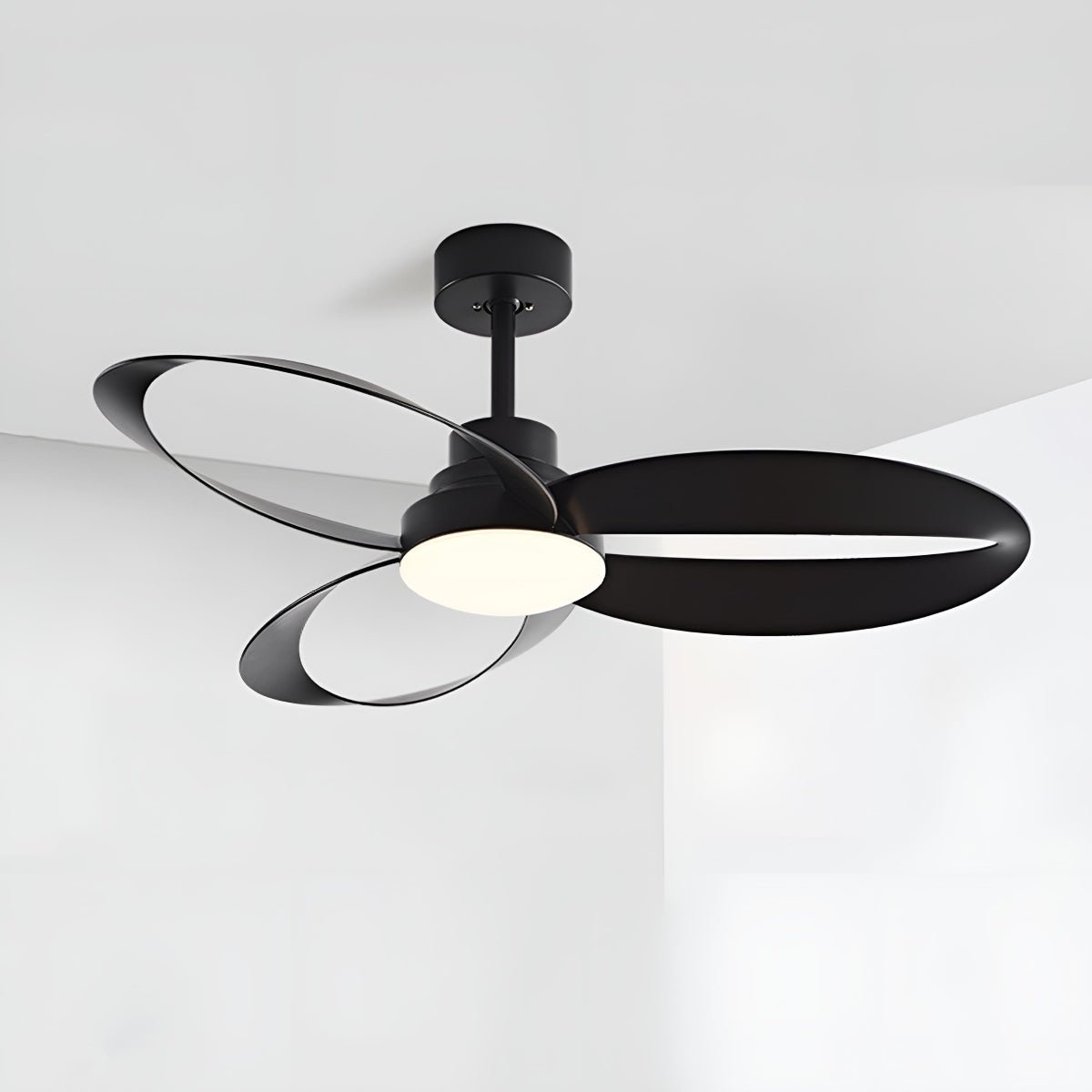 42 Inch Reversible Ceiling Fan with LED Light | 6-Speed Remote Control for Bedroom Living Room | Adjustable Color Temperature 3000K-6000K