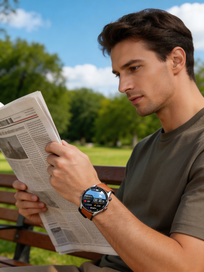 Vie active | Montre connectée avec suivi de santé et appels Bluetooth | Suivi bien-être pour modes de vie actifs