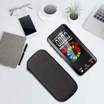 Multimètre numérique à gamme automatique avec détection intelligente et écran LCD couleur pour les tests de tension, de courant, de résistance et de température