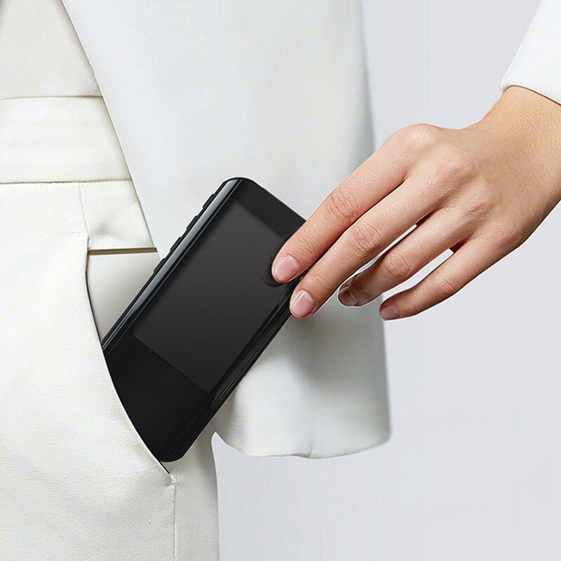 Multimètre numérique à gamme automatique avec détection intelligente et écran LCD couleur pour les tests de tension, de courant, de résistance et de température