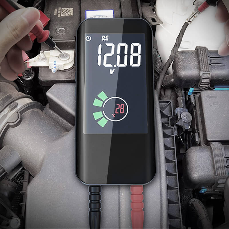 Multimètre numérique à gamme automatique avec détection intelligente et écran LCD couleur pour les tests de tension, de courant, de résistance et de température