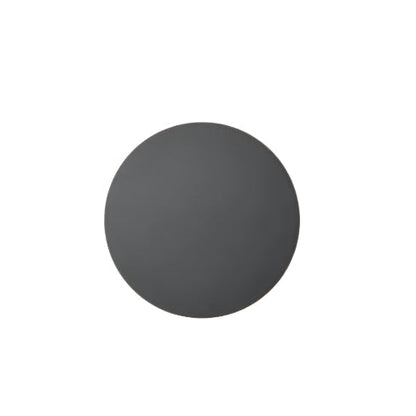 Round LED Sconce 12 in Aluminum Warm Glow for Bedroom Hallway Entryway Modern Minimalist Interior Ambient Lighting Fixtures