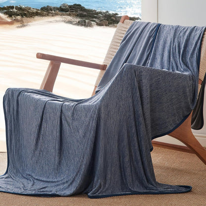 Confort douillet | Couverture rafraîchissante d'été en rayonne de bambou pour les dormeurs qui ont chaud | Jeté léger pour les voyages et l'extérieur