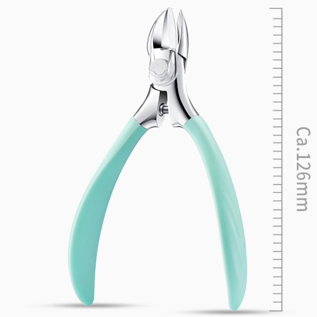 Heavy-Duty Toenail Clippers with Extra-Wide Jaw Opening for Thick & Ingrown Nails | Professional Medical-Grade Stainless Steel Nail Trimmer