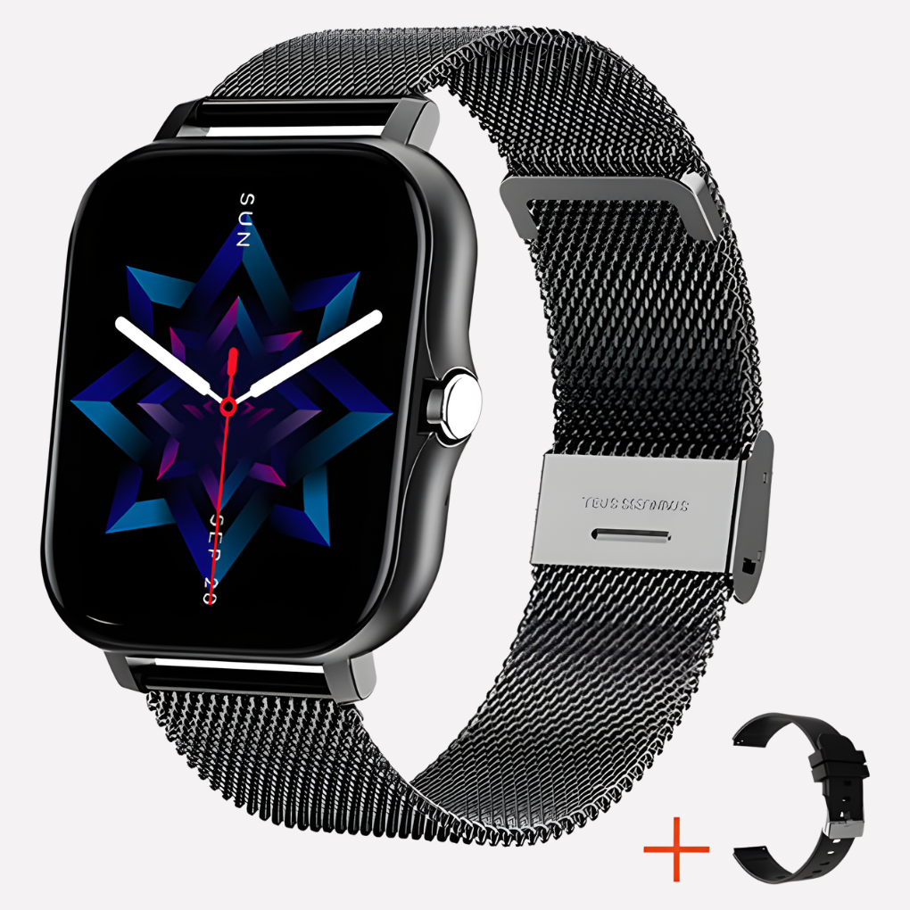 Safety Tracking Smartwatch with Real-Time GPS and Emergency SOS Alert Button for Seniors and Independent Living