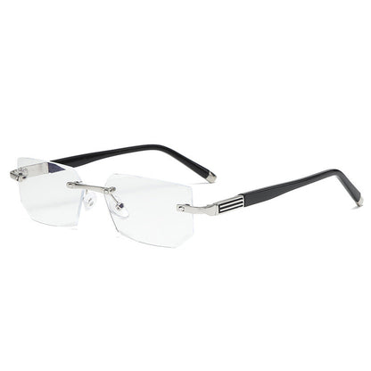 Progressive Reading Glasses with Blue Light Filter for Close & Distance Vision | Titanium & TR90 Ultralight Frame | Anti-Glare Computer