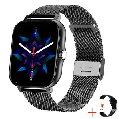 Women's Fitness Tracker Smart Watch with Metal Band – Heart Rate, Sleep, Blood Oxygen Monitor – Activity Tracker with Notifications