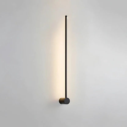 Modern Aluminum LED Wall Light Fixture for Bedroom Living Room Hallway – Adjustable White Lighting Bar Sconce 24-31 inch Decorative