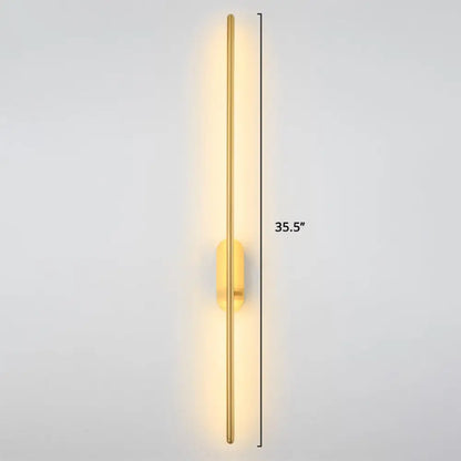 Adjustable LED Wall Sconce Light for Bedroom & Hallway - Swivel Arm Design, Acrylic Diffuser, Aluminum Finish - Modern Vertical Fixture