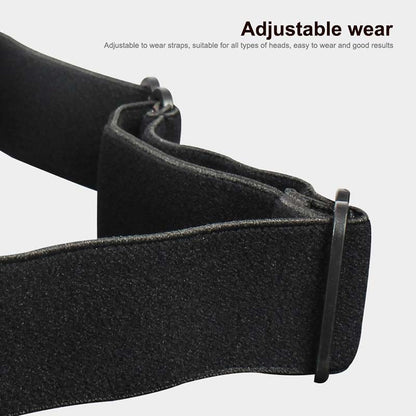 Motorcycle Goggles Fit Over Prescription Glasses Anti-Fog UV Protection Riding Eyewear for Bikers Cyclists Outdoor Sports Adjustable Strap H