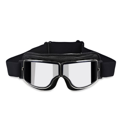 Protective Eyewear for Prescription Glasses – Anti-Fog Safety Goggles with UV Shield & Adjustable Strap for Motorcycle Riding, Outdoor