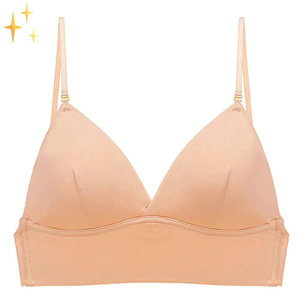 Invisible Backless Bra with Adjustable Straps for Low-Back Dresses, Halter Tops, Evening Gowns, Strapless Outfits, Sheer Blouses & Formal We