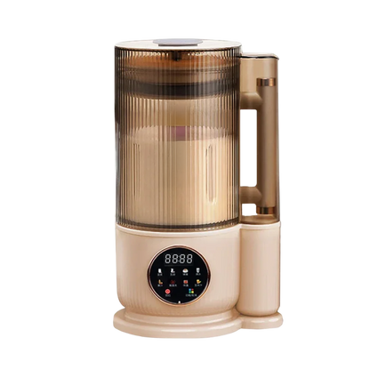 Plant-Based Milk Maker Machine – Automated Blending System for Almond, Oat & Soy – 12-Blade Steel Grinder, Self-Clean, Timer & 8 Programs