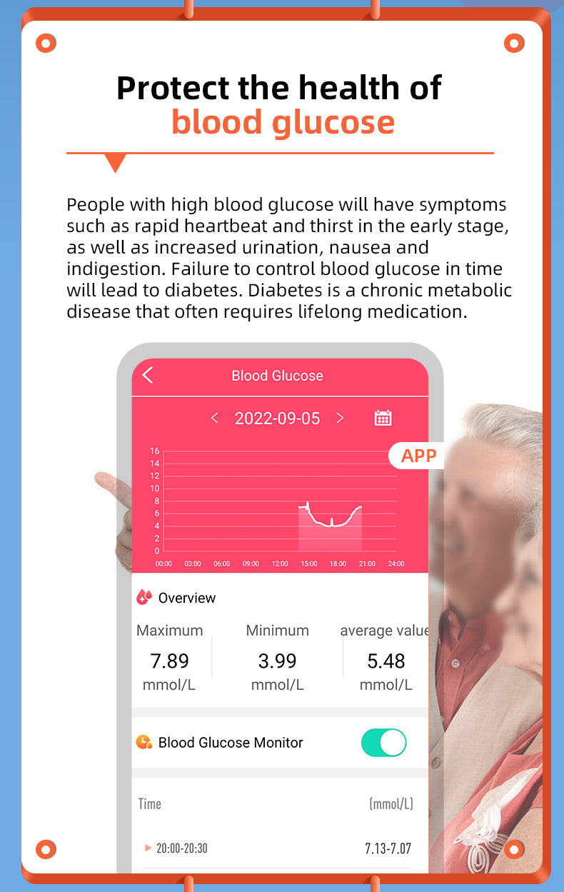 HealthGuard Pro | Montre connectée avec ECG et tensiomètre | Suivi de santé tout-en-un pour des informations bien-être