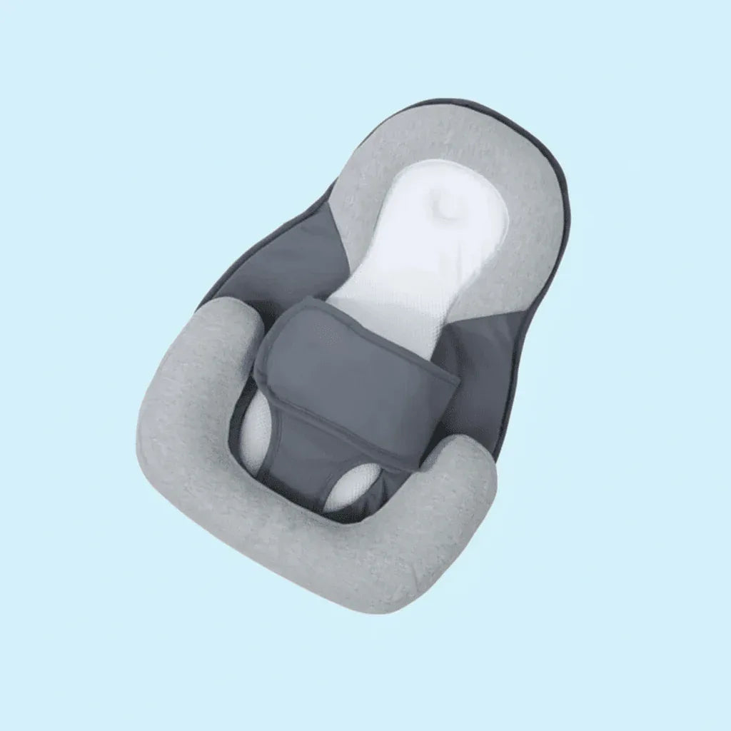 Coussin incliné pour sommeil de bébé avec inclinaison de 15° pour soulager le reflux et améliorer le repos
