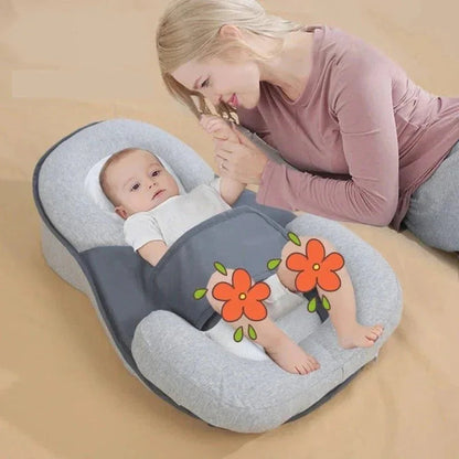 Coussin incliné pour sommeil de bébé avec inclinaison de 15° pour soulager le reflux et améliorer le repos