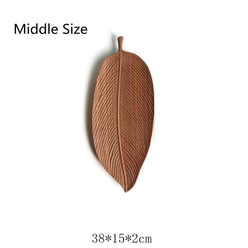 Leaf Wooden Serving Trays