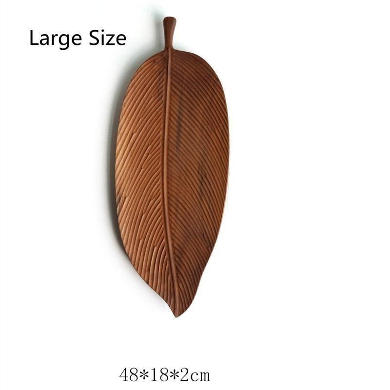 Leaf Wooden Serving Trays