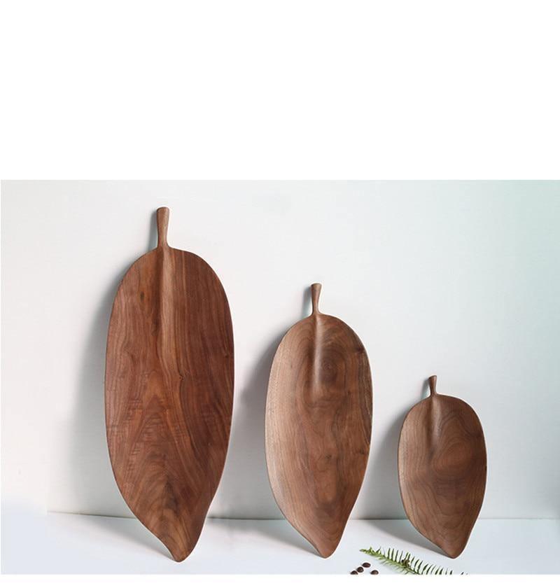 Leaf Wooden Serving Trays