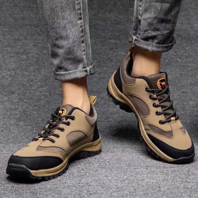 Supportive Hiking Sneakers for Men & Women – Cushioned Sole Trail Walking Shoes with Arch Support for Outdoor Adventures